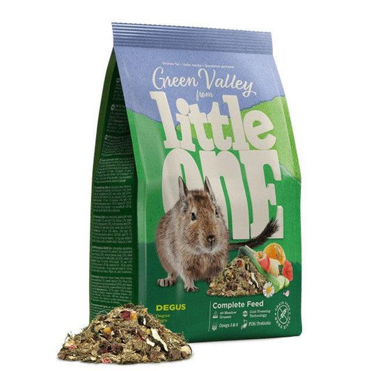 Little One Green Valley Fibrefood For Degus 750G | Luxury Home Accessories | Heulog Glow