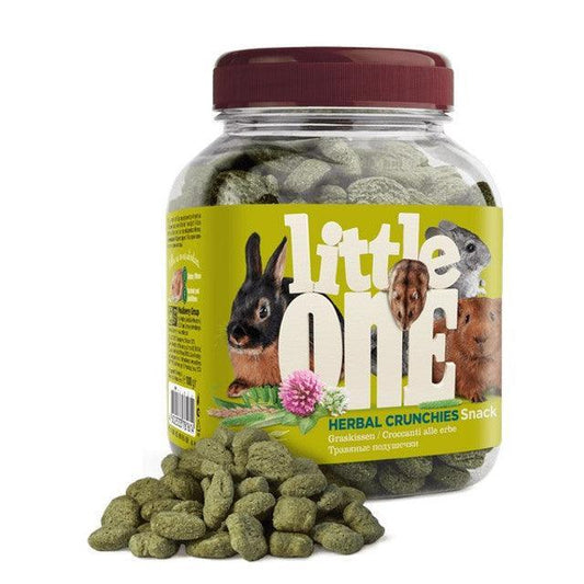 Little One Herbal Crunchies. Snack for All Small Mammals 100g | Luxury Home Accessories | Heulog Glow