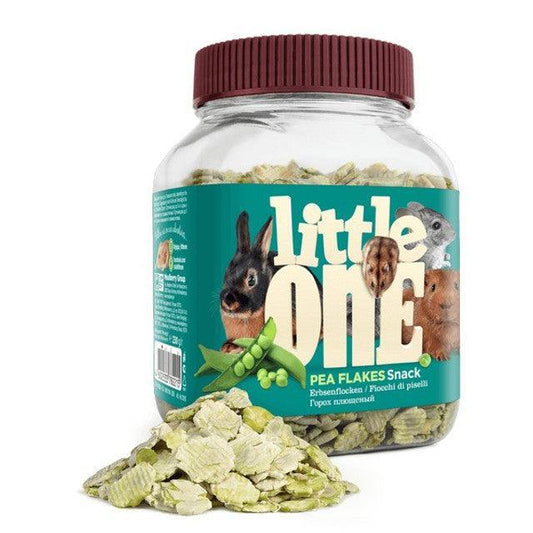 Little One Pea Flakes Snack For All Small Mammals 230G | Luxury Home Accessories | Heulog Glow
