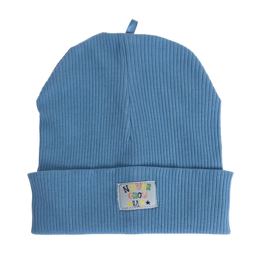 Little Plane Boy Beanie - Dark Blue | Luxury Home Accessories | Heulog Glow