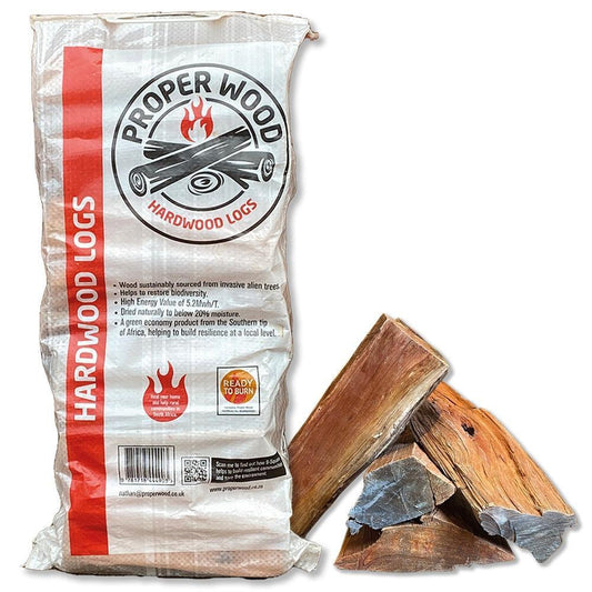 Logs Direct Proper Wood Hardwood Logs | Luxury Home Accessories | Heulog Glow
