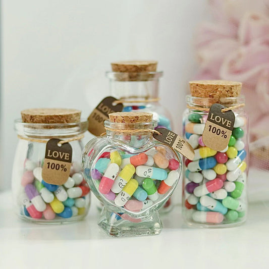 Love Capsule Decorative Bottle Valentine's Day Gift | Luxury Home Accessories | Heulog Glow