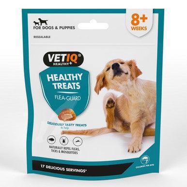 M & C VetIQ Flea Guard Treats for Dogs & Puppies 70g | Luxury Home Accessories | Heulog Glow