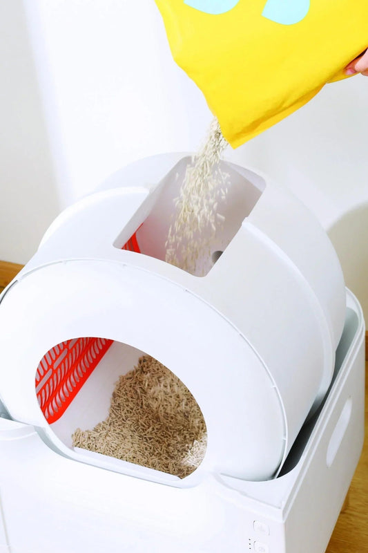 M-PETS Smarto M600 Automatic Cat Litter Box With Wifi | Luxury Home Accessories | Heulog Glow