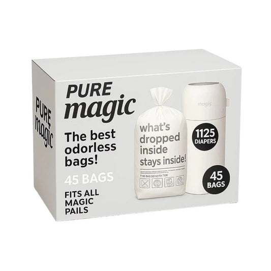Magic Diaper Pail Bags 3 pcs | Luxury Home Accessories | Heulog Glow