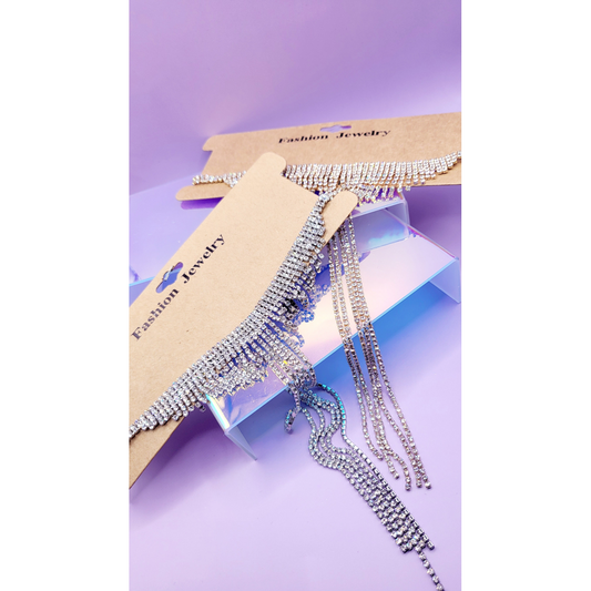Tassel Crystal Choker