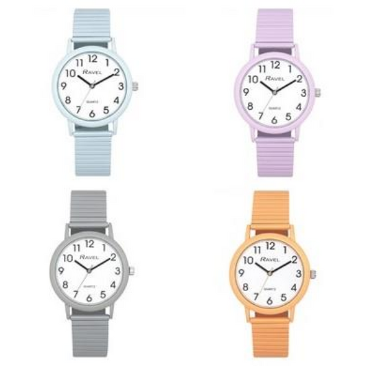RAVEL BASIC COLOUR EXPANDER QUARTZ WATCH