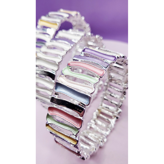 Abstract Link Bracelet