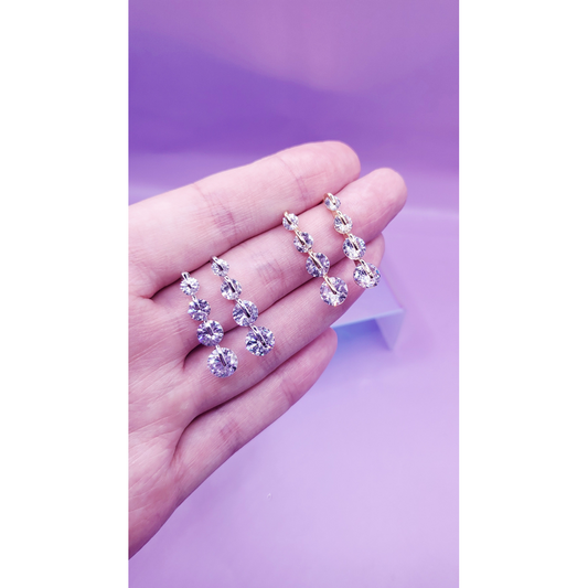 Harmony Crystal Stud Earrings