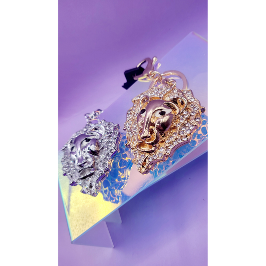 Lion Head Key Ring