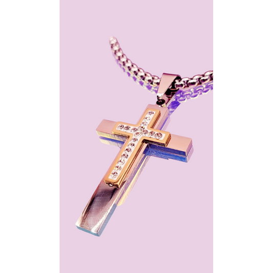 Sleek Cross Necklace