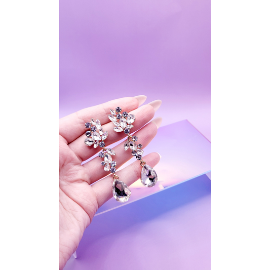 Perfection Crystal Drop and Dangle Earrings