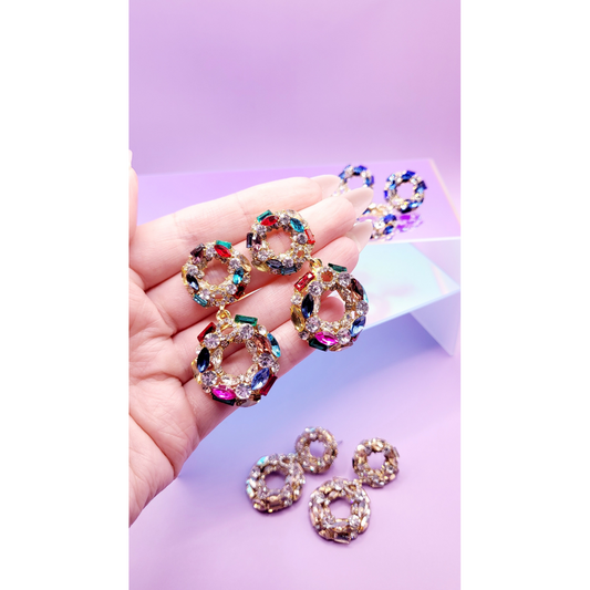 Polo Crystal Drop and Dangle Earrings