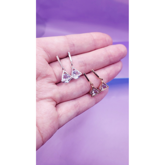 Prism Crystal Drop and Dangle Earrings