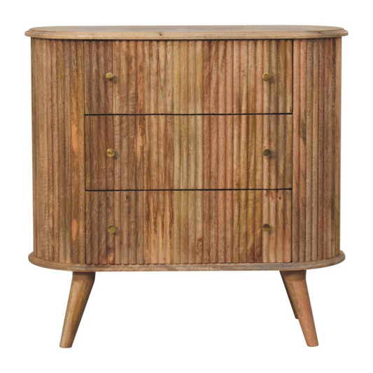 Artisan Furniture Solid Mango Wood Soba Nordic Chest