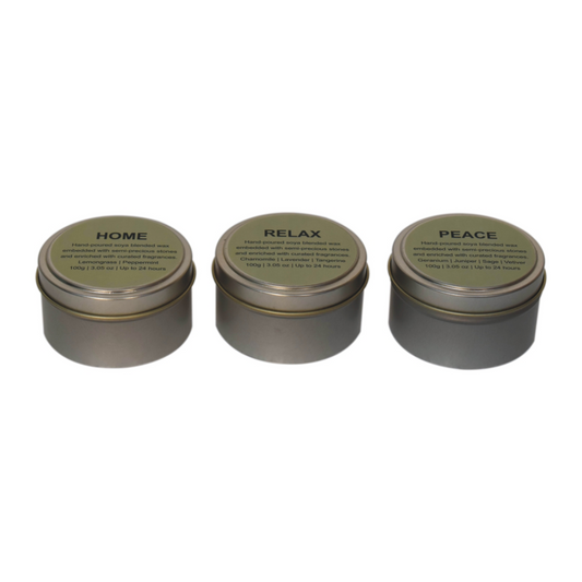 Artisan Furniture Home Fragrance Accessories - Candle Set (Home Peace Relax)