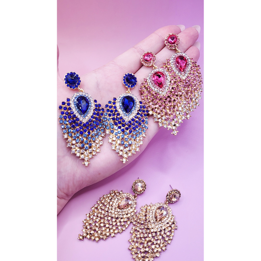 Dazzle Crystal Drop and Dangle Earrings