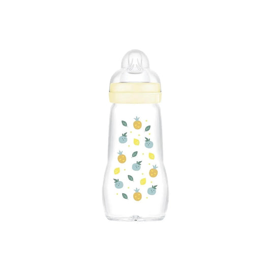 MAM Feel Good Glass Bottle 260ml | Luxury Home Accessories | Heulog Glow
