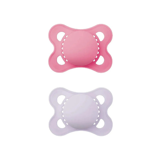 MAM Original Soother 0-6 months Pack of 2 - Pink | Luxury Home Accessories | Heulog Glow