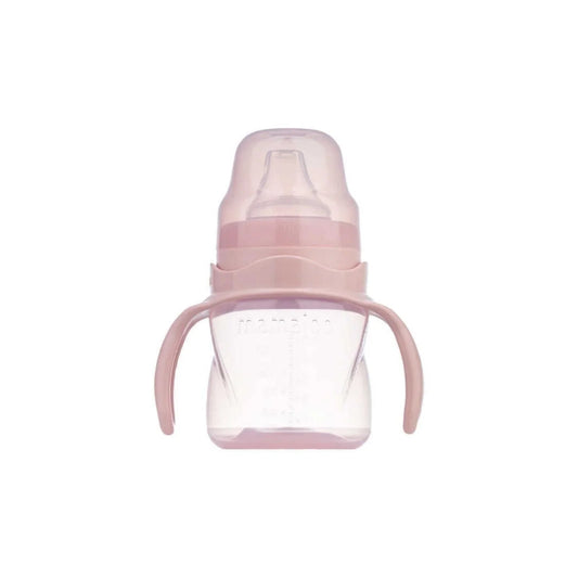Mamajoo Training Cup with Handles 6+ months 160ml - Powder Pink | Luxury Home Accessories | Heulog Glow
