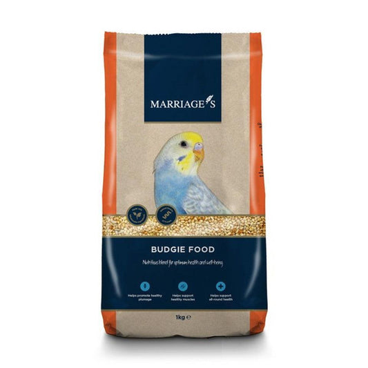 Marriages Budgie Food 1Kg | Luxury Home Accessories | Heulog Glow