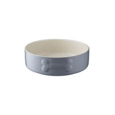 Mason Cash Colour Mix Grey Dog Bowl 15cm | Luxury Home Accessories | Heulog Glow