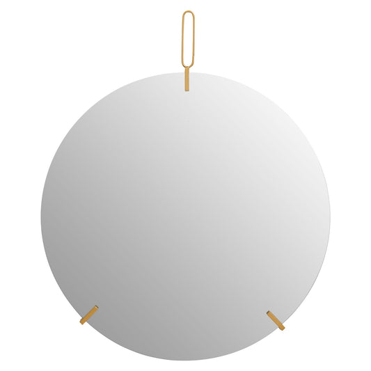 Matera Wall Mirror With Hanging Loop | Luxury Home Accessories | Heulog Glow