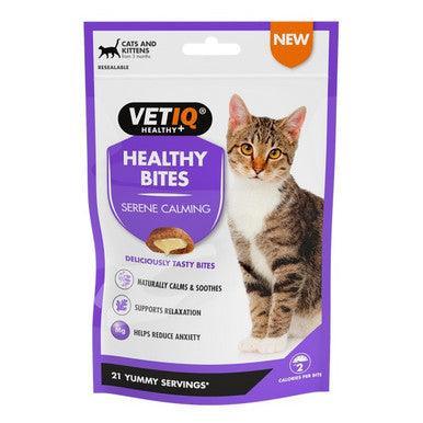 M&C Vet IQ Healthy Bites Serene Calming Cat Treats 65g | Luxury Home Accessories | Heulog Glow