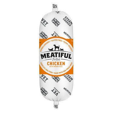 Meatiful British Chicken & Brown Rice Sausage 320g | Luxury Home Accessories | Heulog Glow
