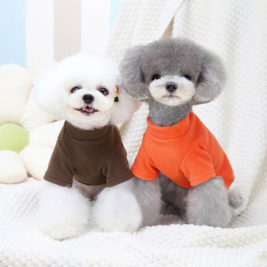 Medium-sized Dog Restaurant Two-legged Fleece Pet Clothes | Luxury Home Accessories | Heulog Glow