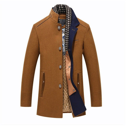 Men's woollen overcoat | Luxury Home Accessories | Heulog Glow