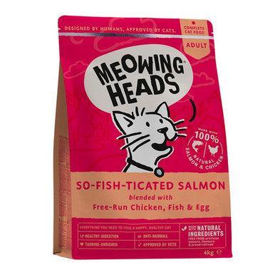 Meowing Heads So-fish-ticated Salmon 4kg | Luxury Home Accessories | Heulog Glow