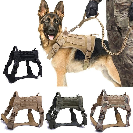 Military Grade Tactical Dog Harness Vest | Luxury Home Accessories | Heulog Glow
