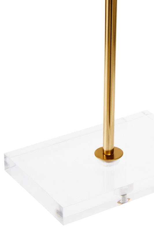 Milton Metal Sculpture on Acrylic Stand | Luxury Home Accessories | Heulog Glow