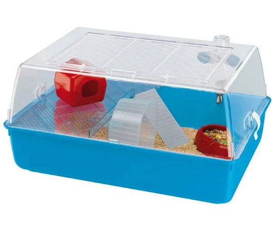 Mini Duna Hamster Cage Mixed Colours 55x39x27cm | Luxury Home Accessories | Heulog Glow