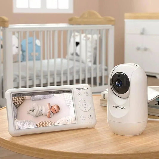 Momcozy BM01 5" Baby Monitor & Camera | Luxury Home Accessories | Heulog Glow