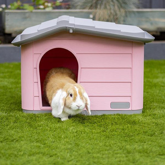 MP Bergamo Knock-down Pet House Pink | Luxury Home Accessories | Heulog Glow