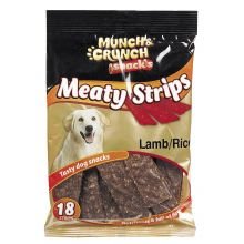 Munch & Crunch Lamb & Rice Strips, 18pk | Luxury Home Accessories | Heulog Glow