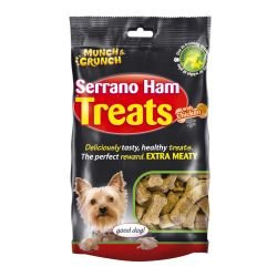 Munch & Crunch Serrano Ham & Chicken, 175g | Luxury Home Accessories | Heulog Glow