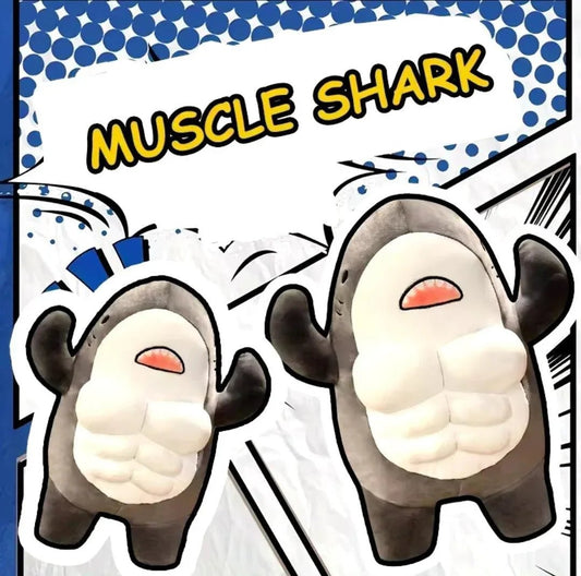 Muscle Shark - Dog Toy | Luxury Home Accessories | Heulog Glow