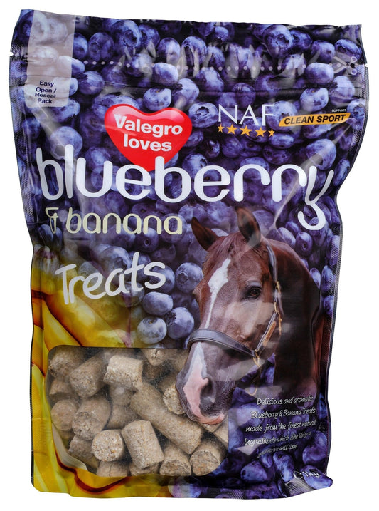 NAF Blueberry & Banana Treats 1kg | Luxury Home Accessories | Heulog Glow