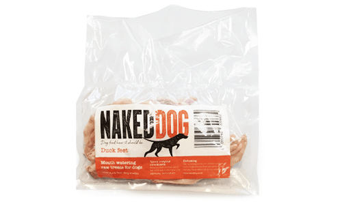 Naked Dog Raw Treat Duck Feet 10 pack | Luxury Home Accessories | Heulog Glow