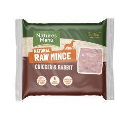 Natures Menu Chicken & Rabbit Mince, 400g | Luxury Home Accessories | Heulog Glow