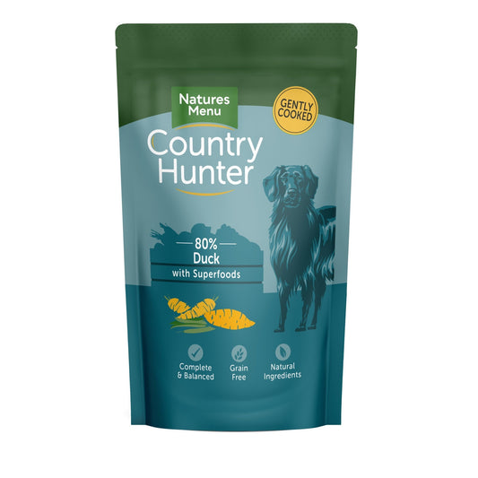Natures Menu Ctry Hunter Dog Pch Duck 3x6x150g | Luxury Home Accessories | Heulog Glow
