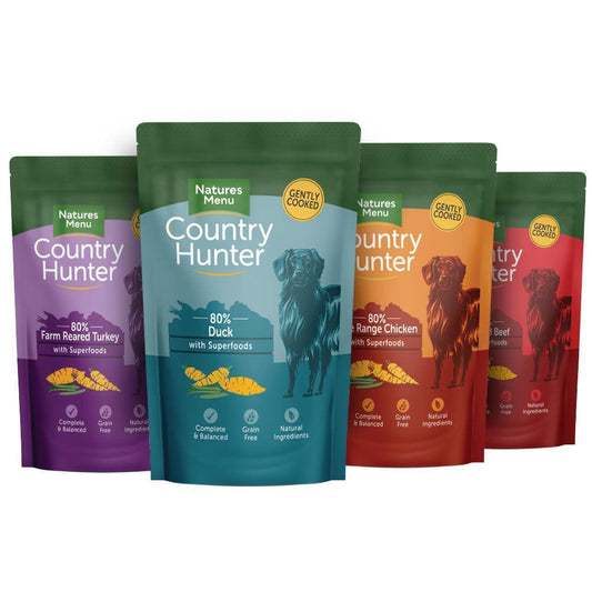 Natures Menu Ctry Hunter Dog Pch Sup 3x12x150g | Luxury Home Accessories | Heulog Glow