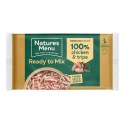 Natures Menu Free Flow Chicken & Tripe Mince, 2kg | Luxury Home Accessories | Heulog Glow
