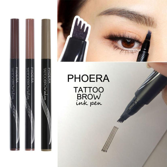 New Long Lasting Ultra-Fine Four-Comb Eyebrow Pencil | Luxury Home Accessories | Heulog Glow