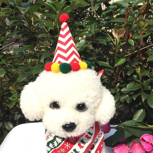 New Pet Christmas Ornament Hat Bow Tie | Luxury Home Accessories | Heulog Glow