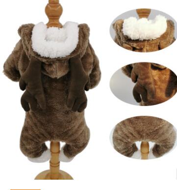 New pet dog elk double-layer thick winter coat | Luxury Home Accessories | Heulog Glow
