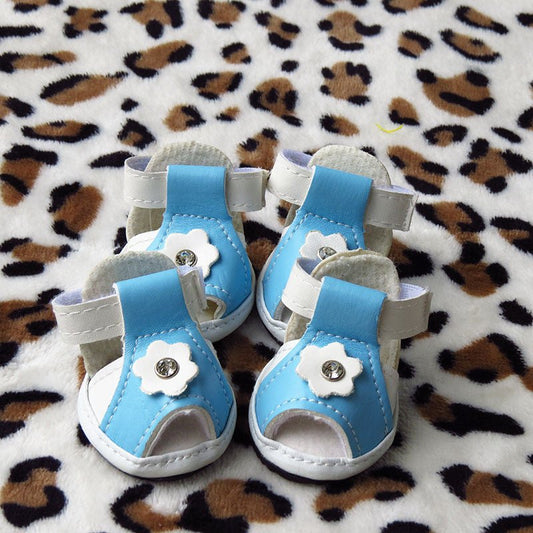 Non-slip Pet Sandals Cute Summer Puppy Shoes | Luxury Home Accessories | Heulog Glow